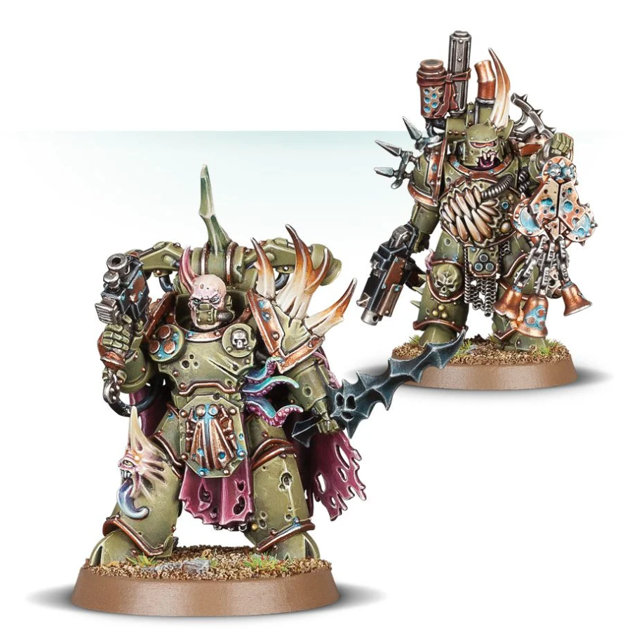 43-55GW Набор Чумные Десантники Гвардии Смерти (WH40K: Death Guard Plague Marines)