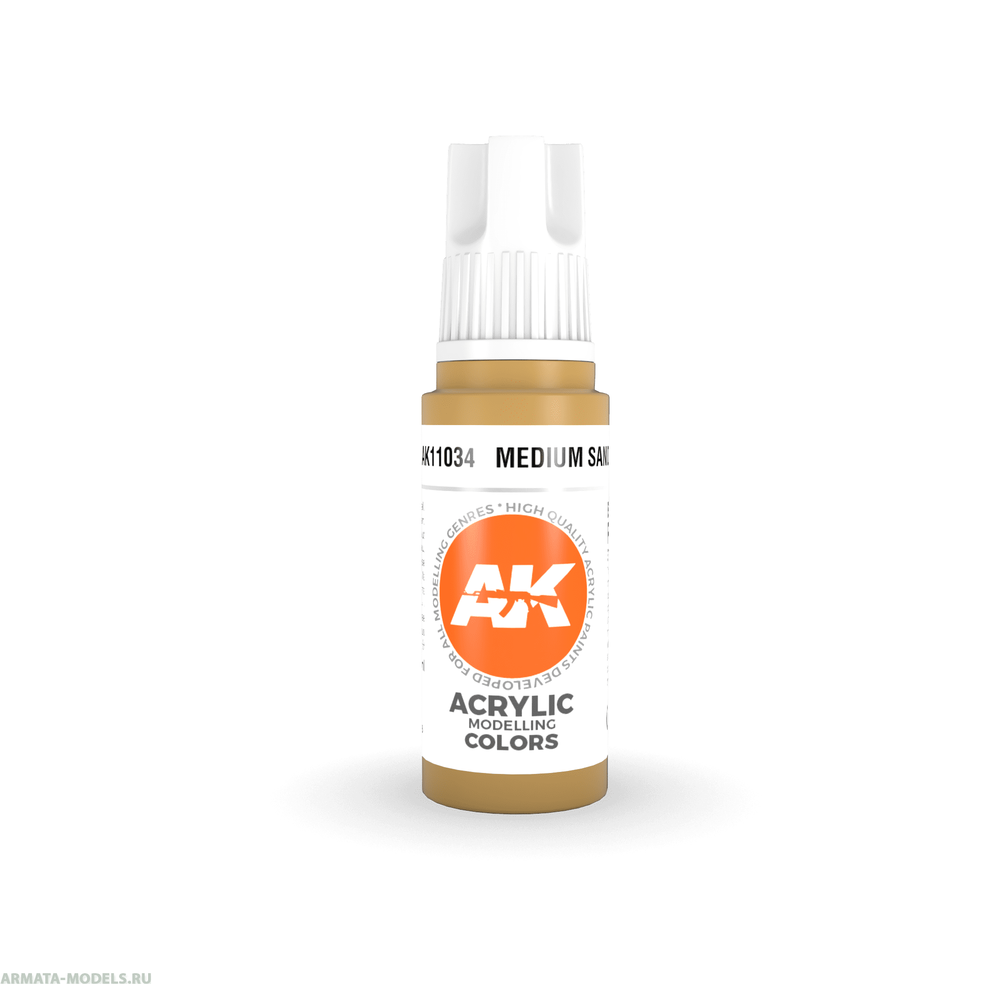 AK11034 Краска акриловая Medium Sand 17ml