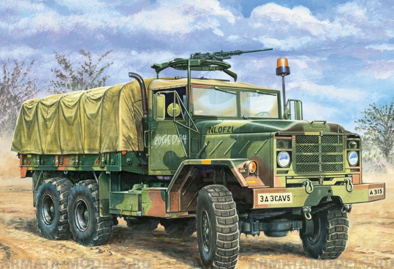 279ИТ Автомобиль M-923 A1 Big Foot Italeri