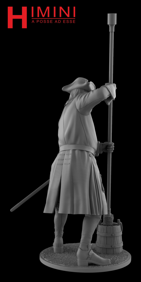 HI-75-018 Шведский артиллерист, нач. XVIII в. Himini