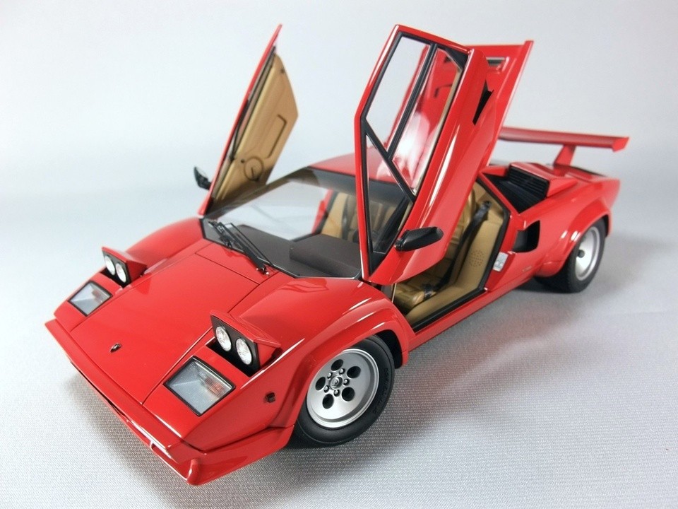 01154 Lamborghini Countach 5000 Quattrovalvole Injection Ver Aoshima