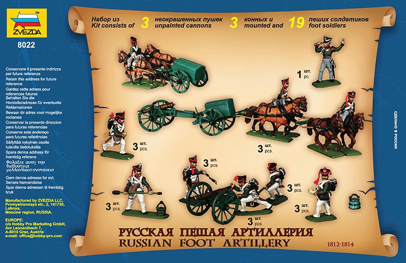 8022 Русская артиллерия Звезда