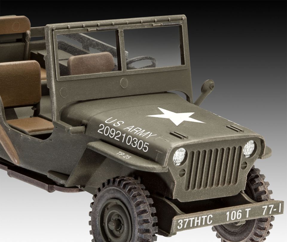 03260 Тактический грузовик M34 и  Внедорожник Revell