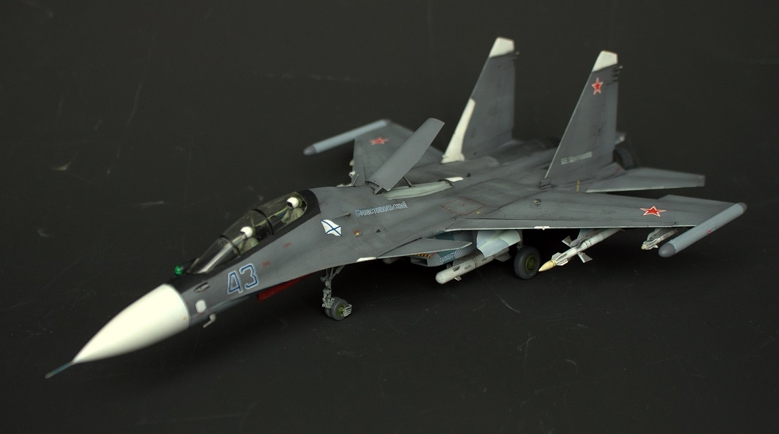7314 Многоцелевой истребитель завоевания превосходства в воздухе Су-30СМ Звезда