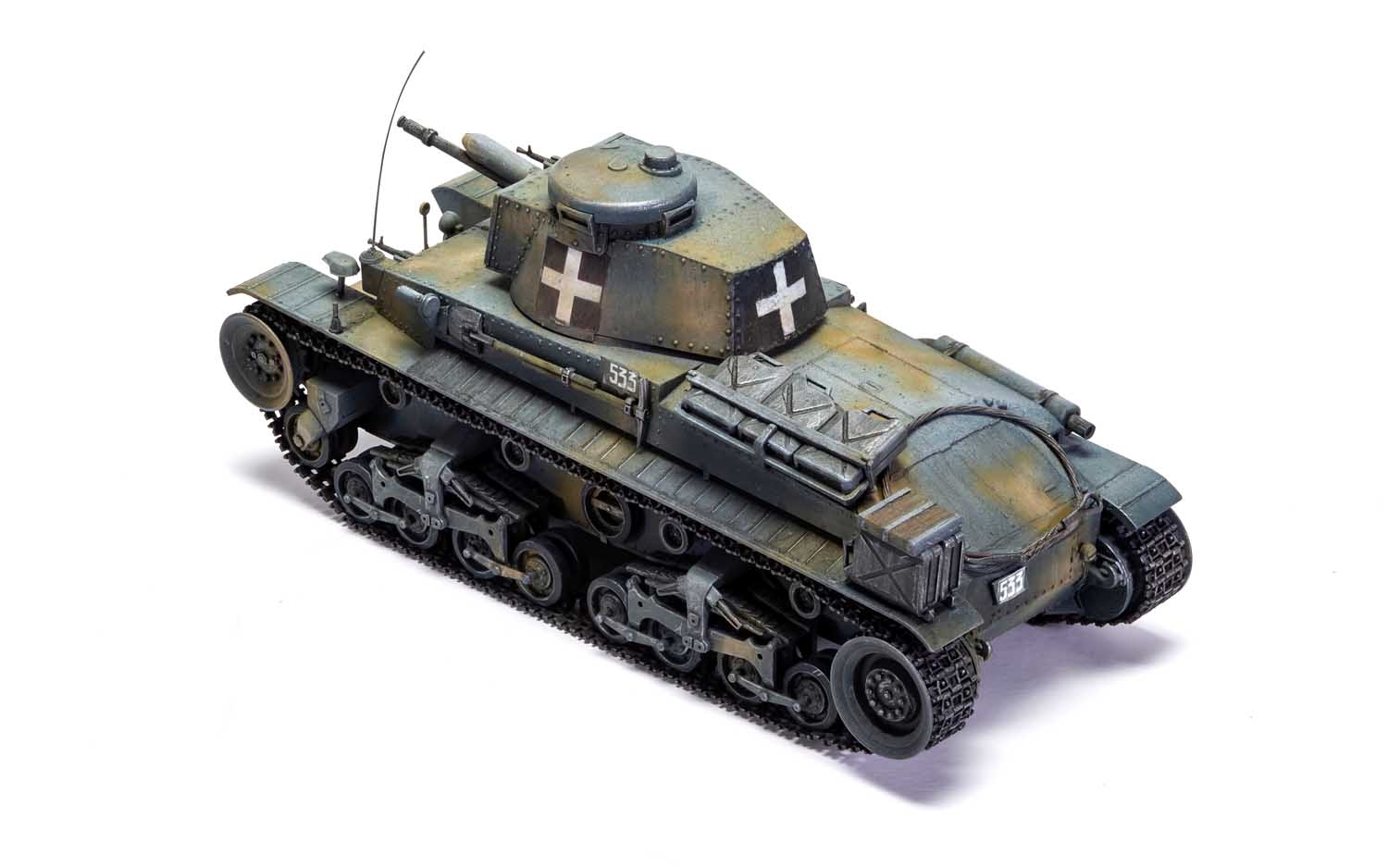A1362 Сборная модель Танка German Light Tank Pz.Kpfw.35 (t) Airfix