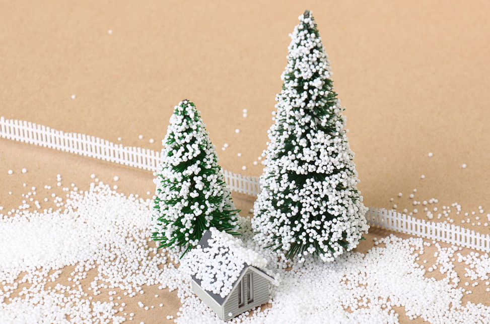 060-snp-001 Снег для макета. Гранулы 1мм. 50мл.