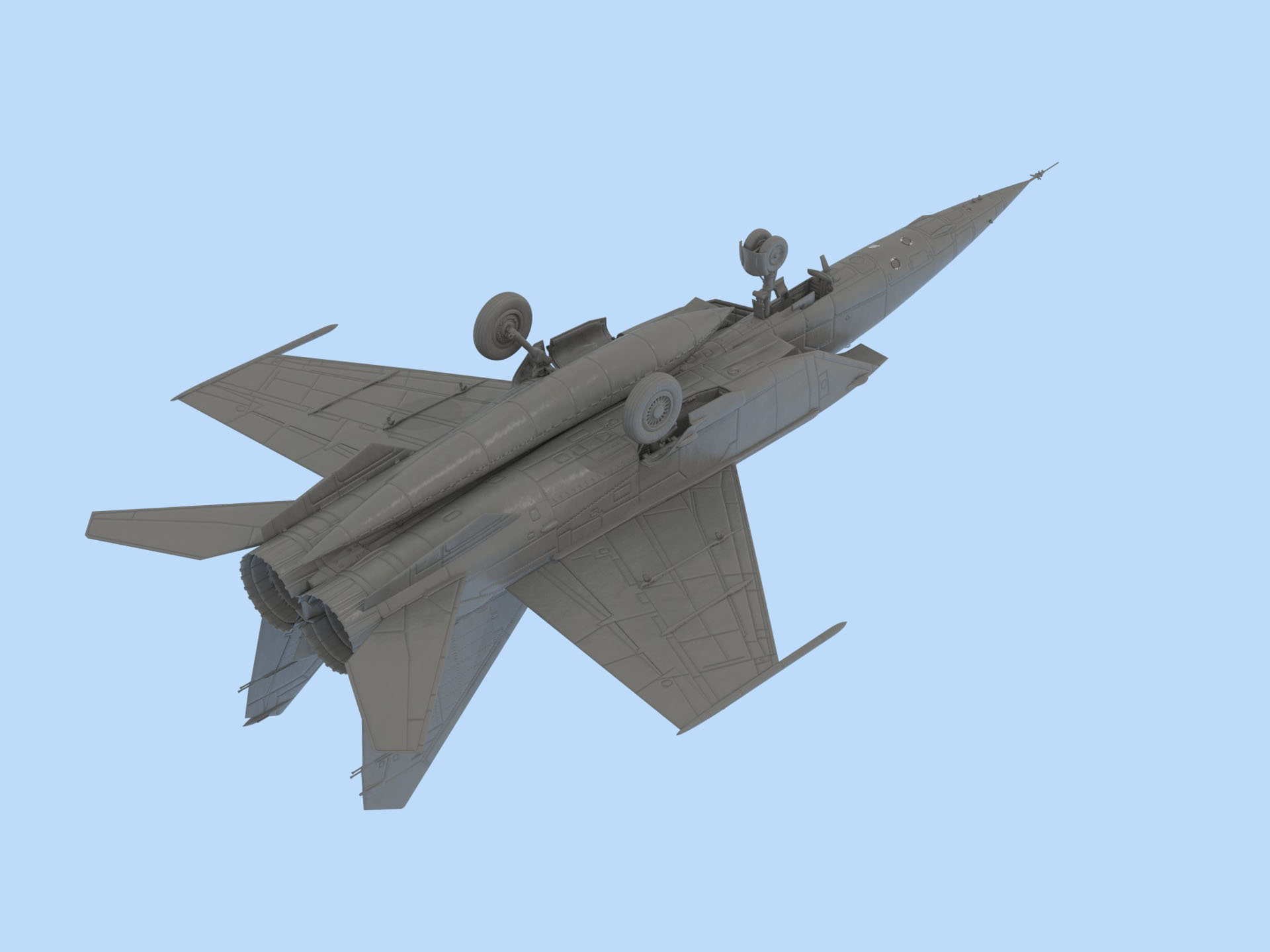 48901 МиГ-25 РБТ, Советский самолет-разведчик ICM