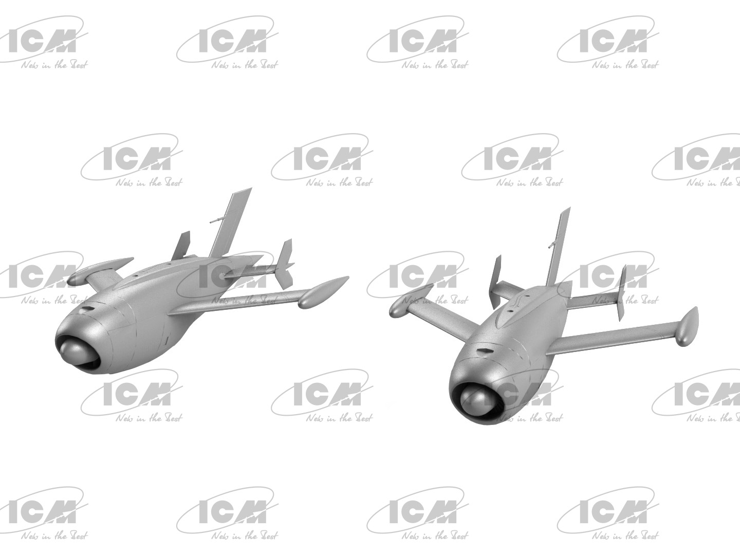 48402 KDA-1(Q-2A) Firebee, Американский беспилотный самолет ICM