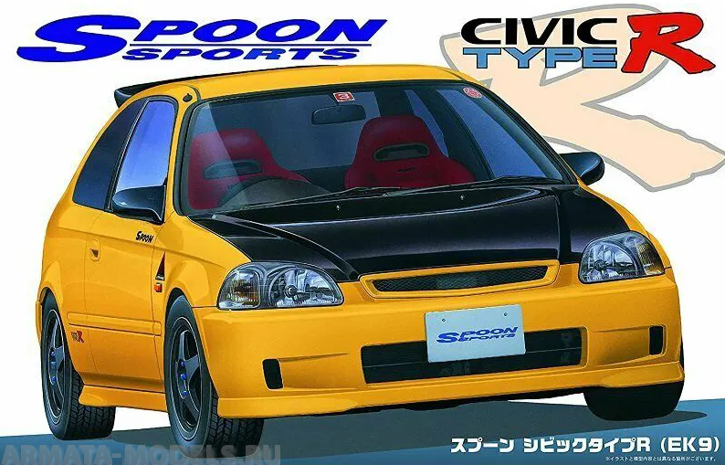 FU04635 Honda Civic Spoon Type R Fujimi