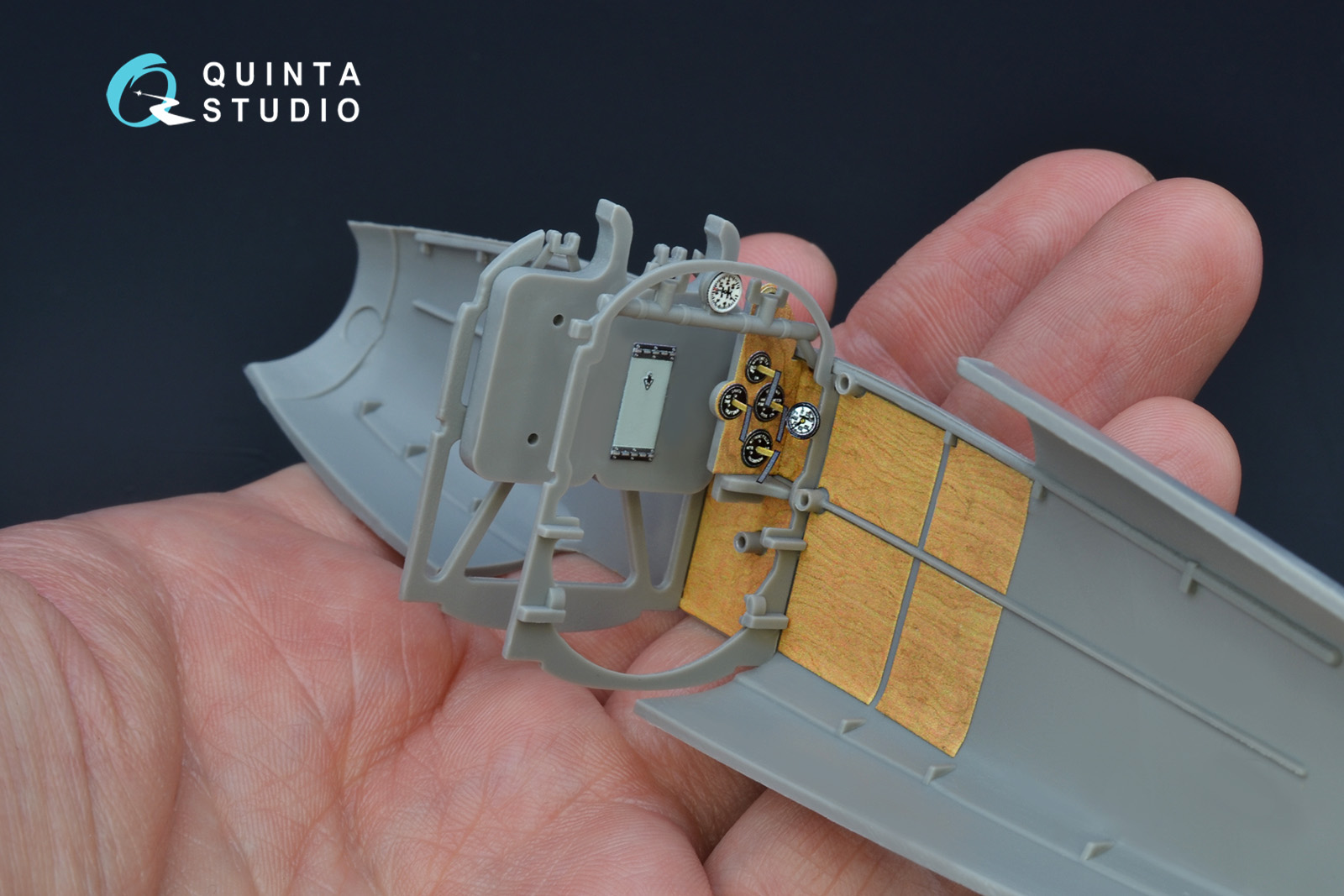 QD32076 3D Декаль интерьера кабины Albatros D.I (для модели Roden)