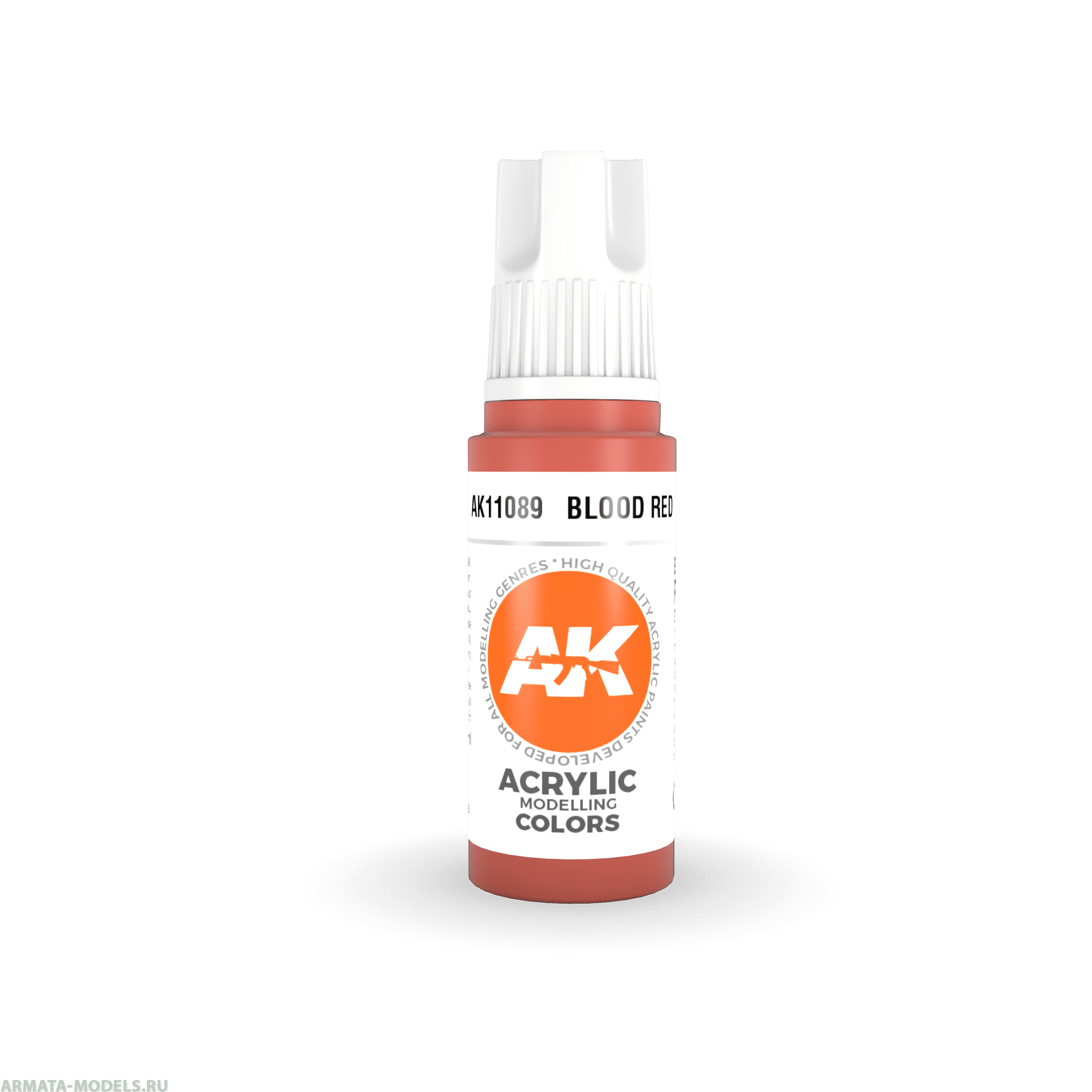 AK11089 Краска акриловая Blood Red 17ml