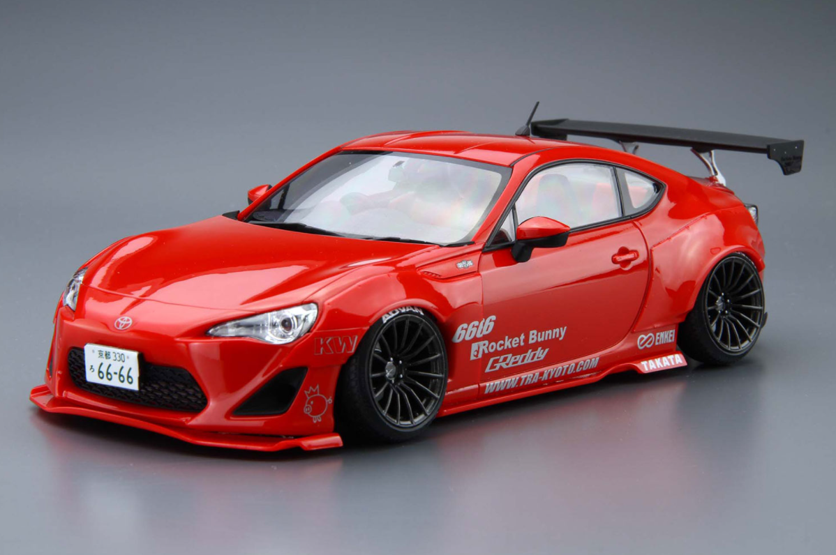 06186 Toyota 86 '12 GReddy&Rocket Bunny Enkei Ver. Aoshima