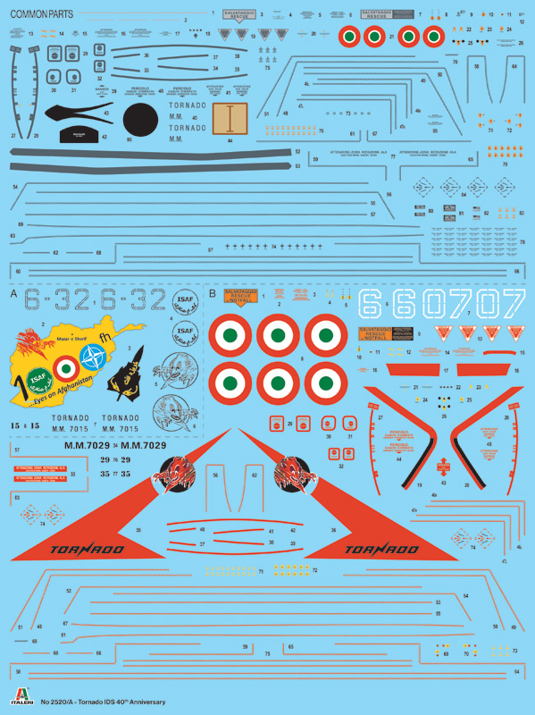 2520ИТ Самолет Tornado IDS Italeri