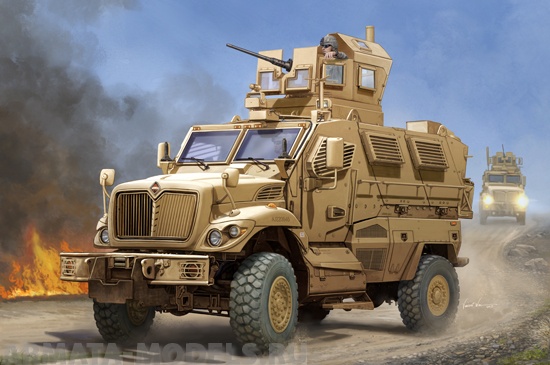 00931 Автомобиль  US MaxxPro MRAP  Trumpeter