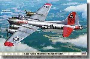 00907 Самолет B-17G FLYING FORTRESS BLOOD N GUTS Hasegawa
