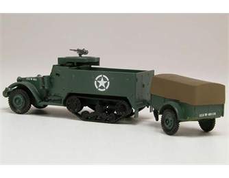 A02318V Полугусеничный бронетранспортер Half-Track M3 Airfix