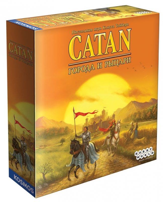 181900HW Колонизаторы Catan : Города и рыцари (4-е рус. изд.)