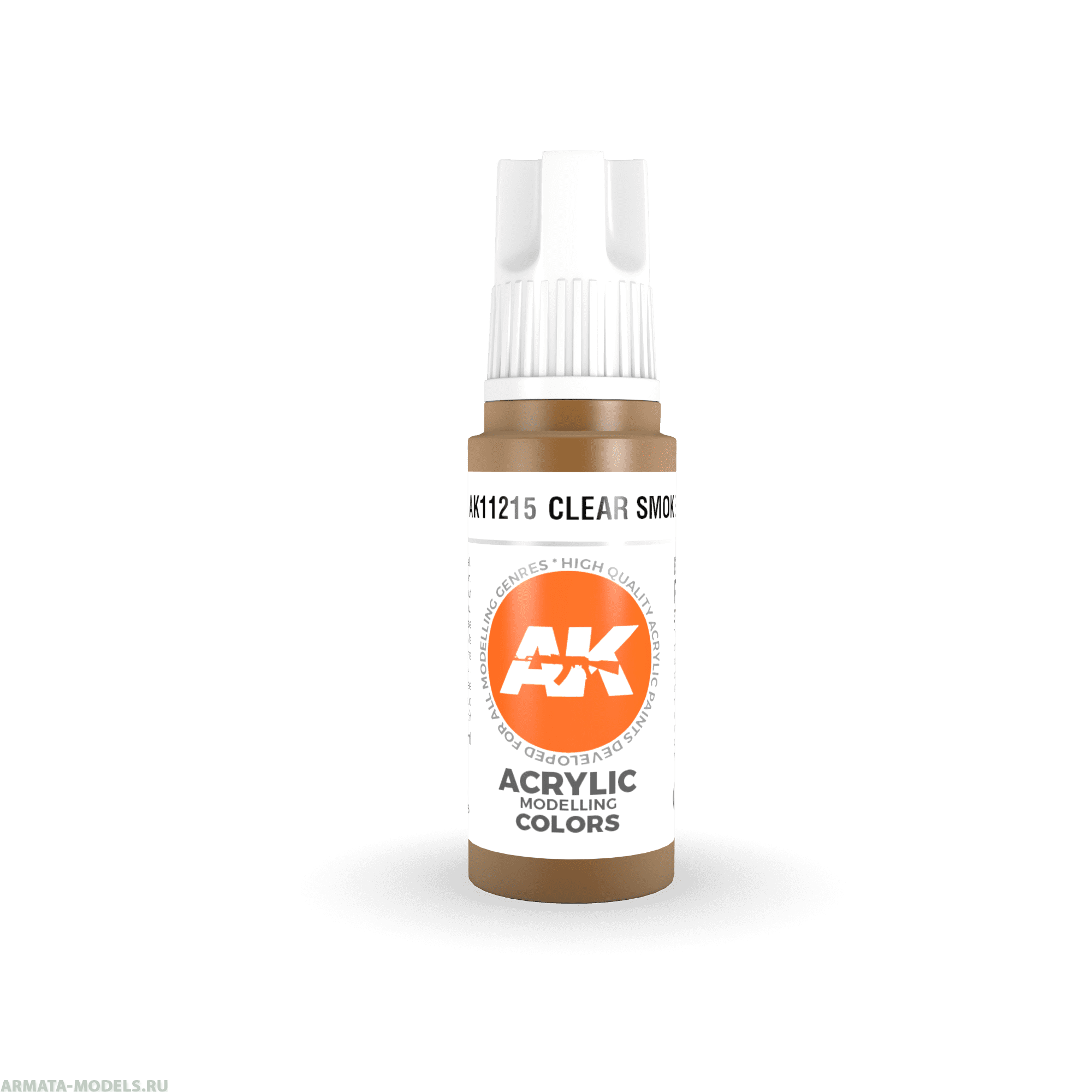 AK11215 Краска акриловая Clear Smoke 17ml