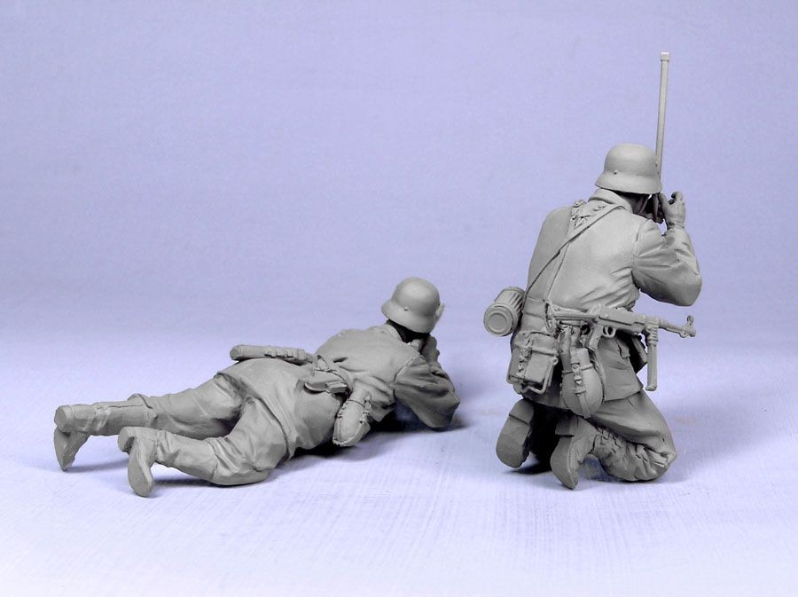T35116 Немецкая снайперская пара СС Лето 1943-45 гг (2) Tank