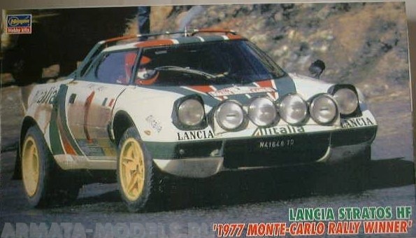 25032 Автомобиль Lancia Stratos 77 Hasegawa