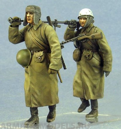 T35140 Советские пехотинцы с ПТРД (Зима 1941-43 гг) (2) Tank