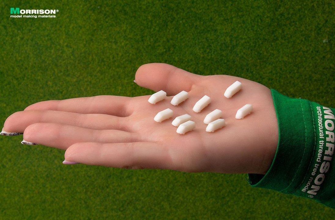 020GAZ500 Микроавтобусы (фургоны) М 1:500 (Набор 10 штук)