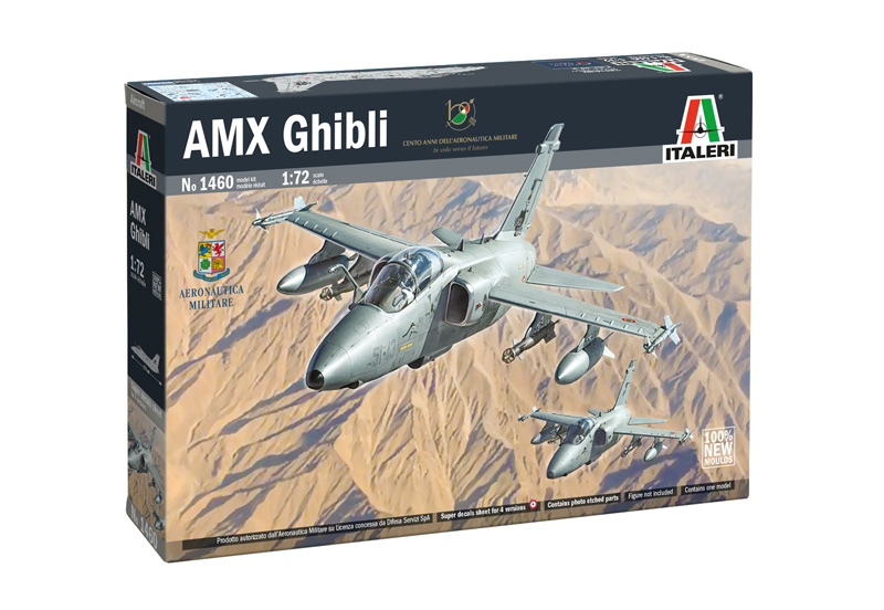 1460ИТ Самолет AMX GHIBLI Italeri