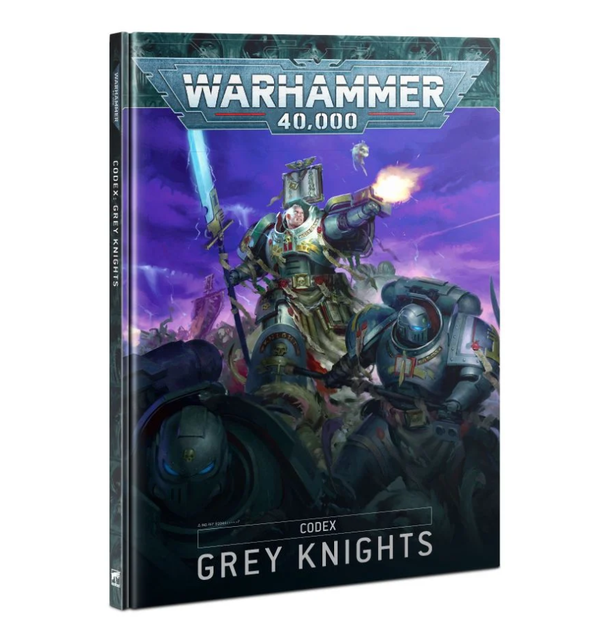 57-01GW Книга правил Кодекс Серых Рыцарей (WH40K: Codex Grey Knights (9ed.)