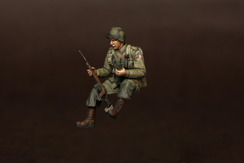 35115SOGA 1 Lieutenant  US Airborne Division. Normandy, 1944. SOGA Miniatures