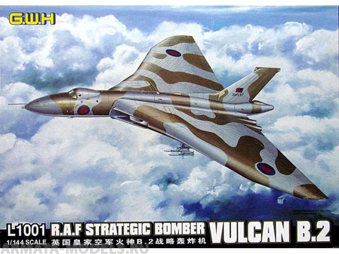 L1001 Самолет RAF Strategic bomber Vulcan B.2 Фолклендская война Great Wall