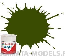 AB2410 Краска акриловая железнодорожные цветаMaunsell Green RC410 Acrylic Rail Paint