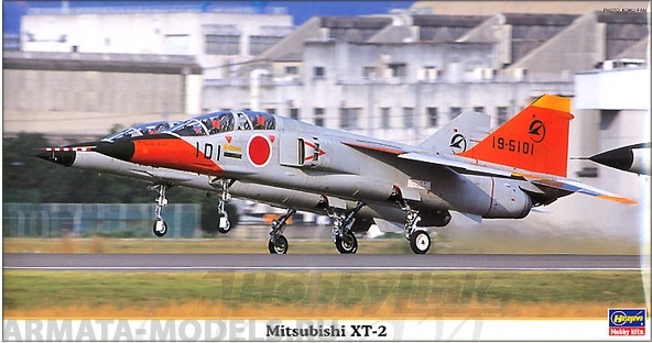 09880 Самолет MITSUBISHI XT-2 Hasegawa