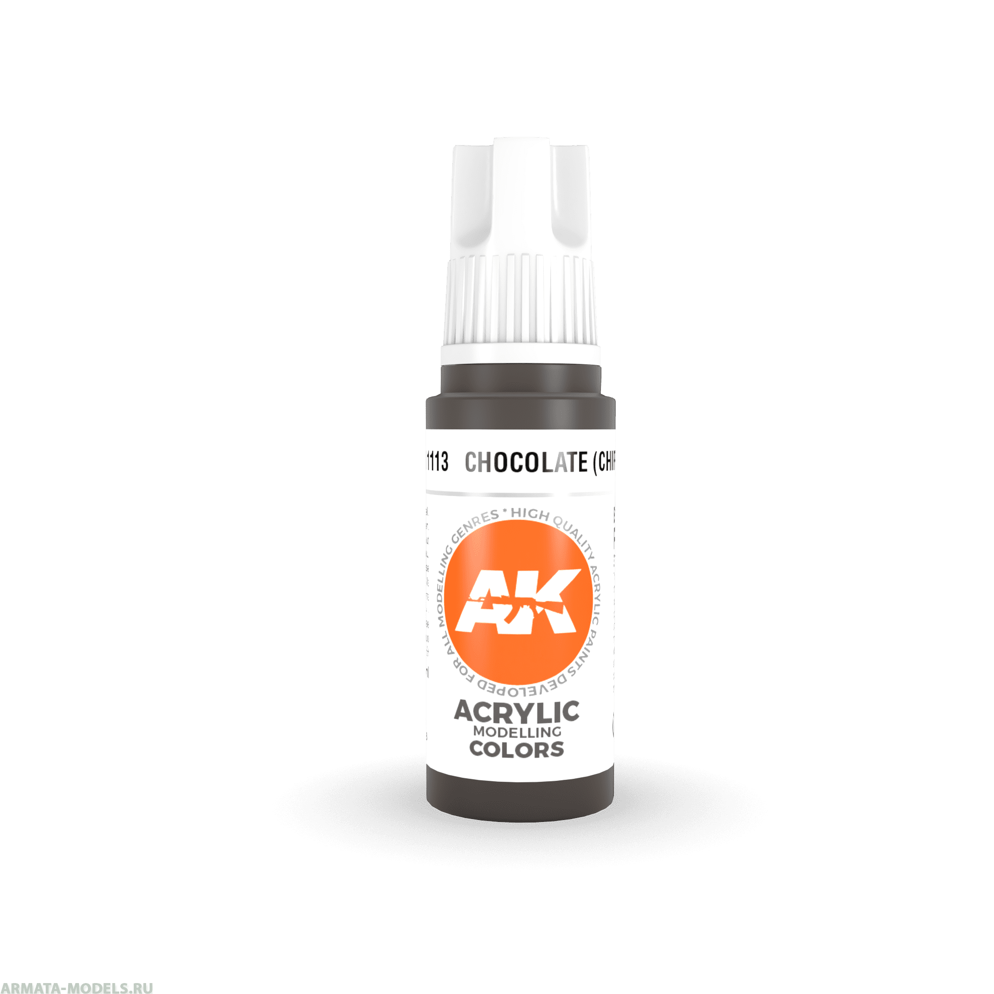 AK11113 Краска акриловая Chocolate (Chipping) 17ml
