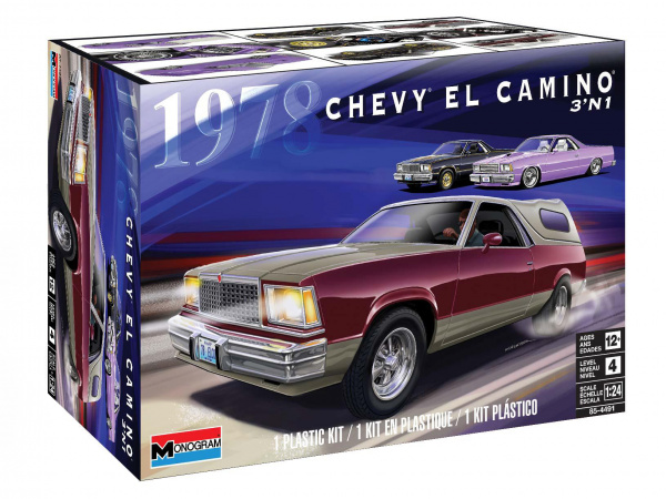 14491RE Автомобиль ‘78 Chevy El Camino 3 в 1 Revell