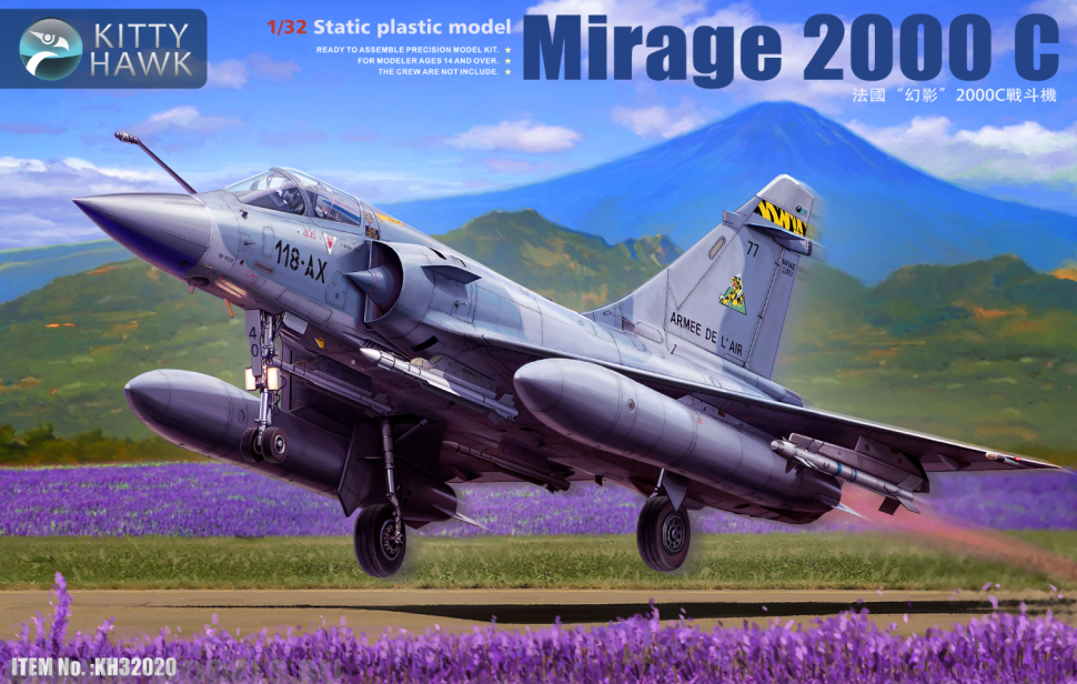 KH32020 Mirage 2000 C Kitty Hawk
