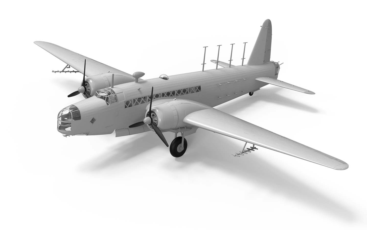 A08020 Сборная модель самолета Vickers Wellington GR Mk.VIII Airfix