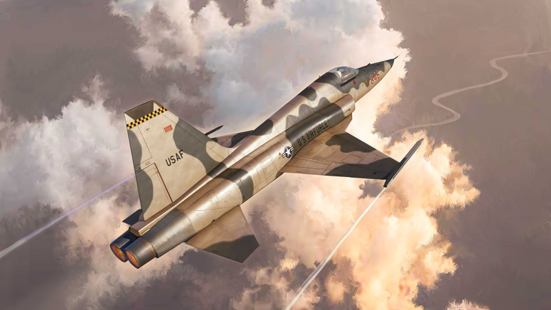 2827ИТ F-5E TIGER II Italeri