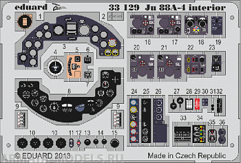 33129ED  Ju 88A-4 Interior S.A. (for Revell kit) 1/32