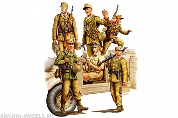 84410 Немецкая пехота  GERMAN AFRICA CORPS