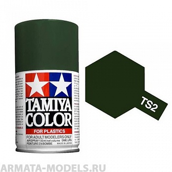 85002T TS-2 Dark Green (Tемно-зеленая) матовая