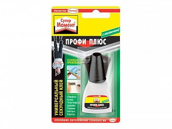 876925  Супер-клей «МОМЕНТ СУПЕР ПРОФИ ПЛЮС» С КИСТОЧКОЙ  (5г)