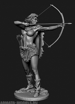 CHM-90.009. Миры Фэнтези: Венера Палеолита. 90 мм. Материал -смола.