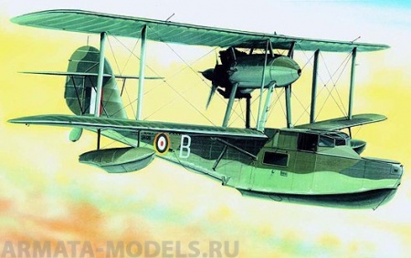 0815SM Самолёт  Supermarine Walrus (1:48) Smer