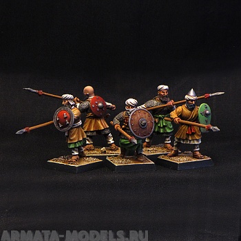 arab-inf-01 infantry 1st rank (5 pcs)