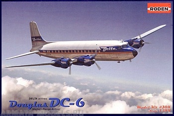 Rod304 Самолёт Douglas DC-6