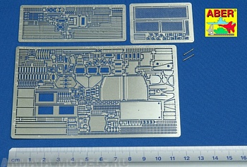ABR-35 155  Дополнения для  PzKpfw II Ausf. L “Luchs” (Sd.Kfz 123) vol.1 –basic set для Tasca 1/35
