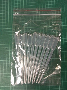 AMT023 Комплект мерных пипеток 3мл 10шт