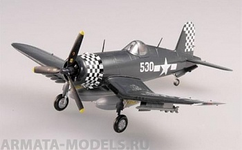 37233EM Самолет F4U-1D Корсар VMF-312 Окинава 1945 г.