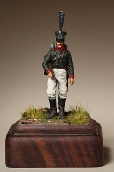 5408SOGA Private East Prussian Jaeger battalion 1808-1813 year.