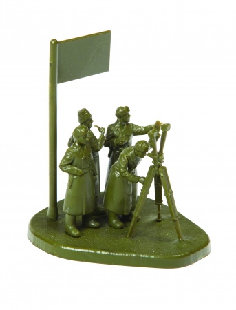 Набор фигурок 6231 Советский штаб в зимней форме Звезда